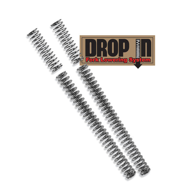 Drop-in Fork Lowering Kit For Upside Down Forks M8 Softail
