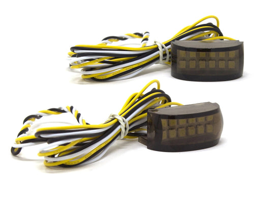 Replacement LED’s with Smoke Lens & Amber Flashing. Fits Alloy Art Strut Lights.