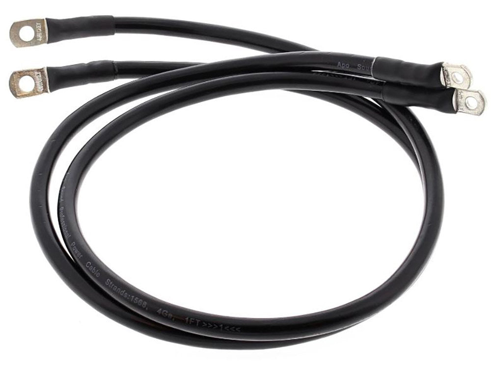 Battery Cable Kit – Black. Fits Touring 1989-1992