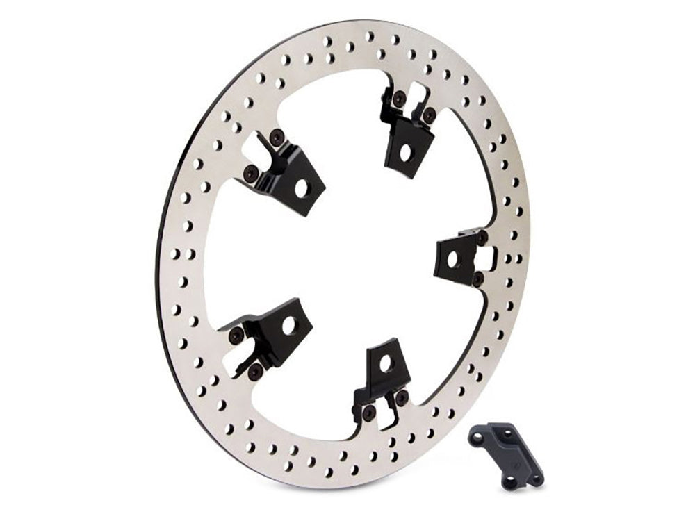 14in. Left Hand Front Big Brake Disc Rotor. Fits Touring 2014-2023.
