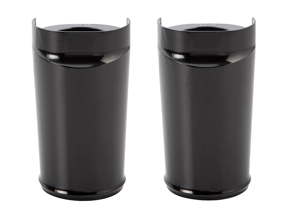 Smooth Fat Fork Boots – Black. Fits Touring 2014up.