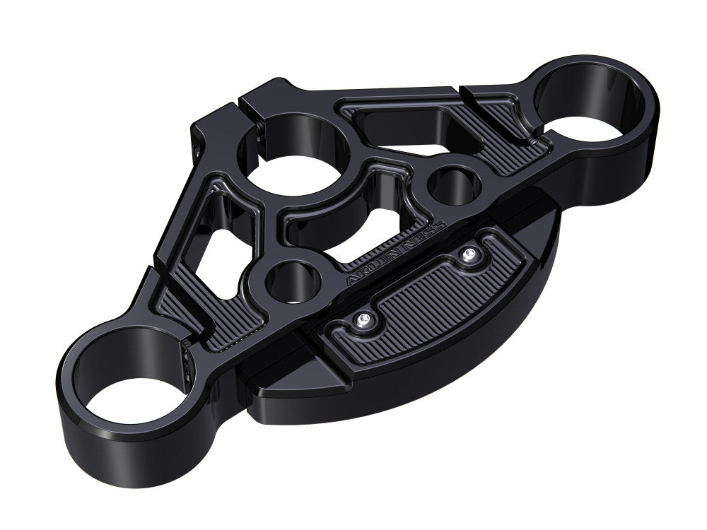 Method Top Triple Tree – Black. Fits Road Glide 2015-2023