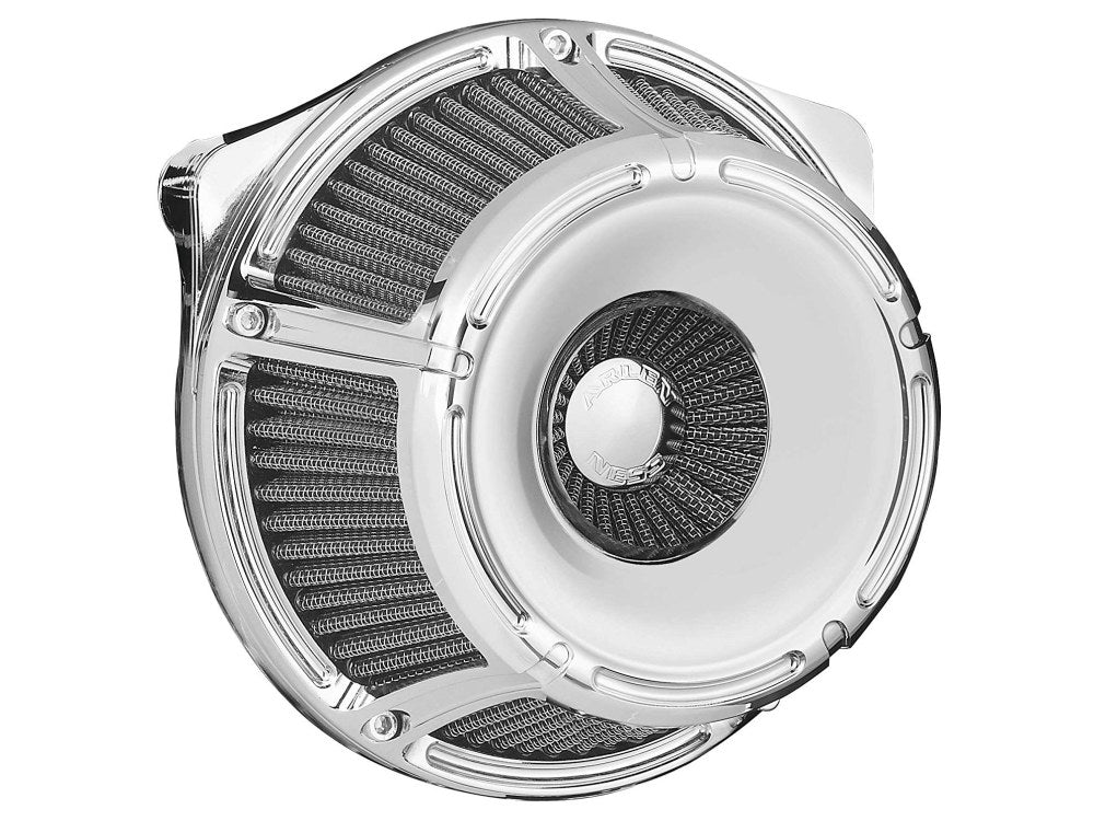 Slot Track Air Cleaner Kit – Chrome. Fits Touring 2017-2024 & Softail 2018-2024