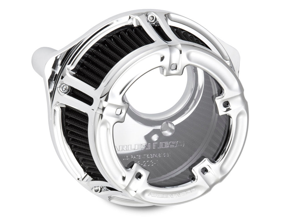 Method Clear Air Cleaner Kit – Chrome. Fits Touring 2017-2024 & Softail 2018-2024