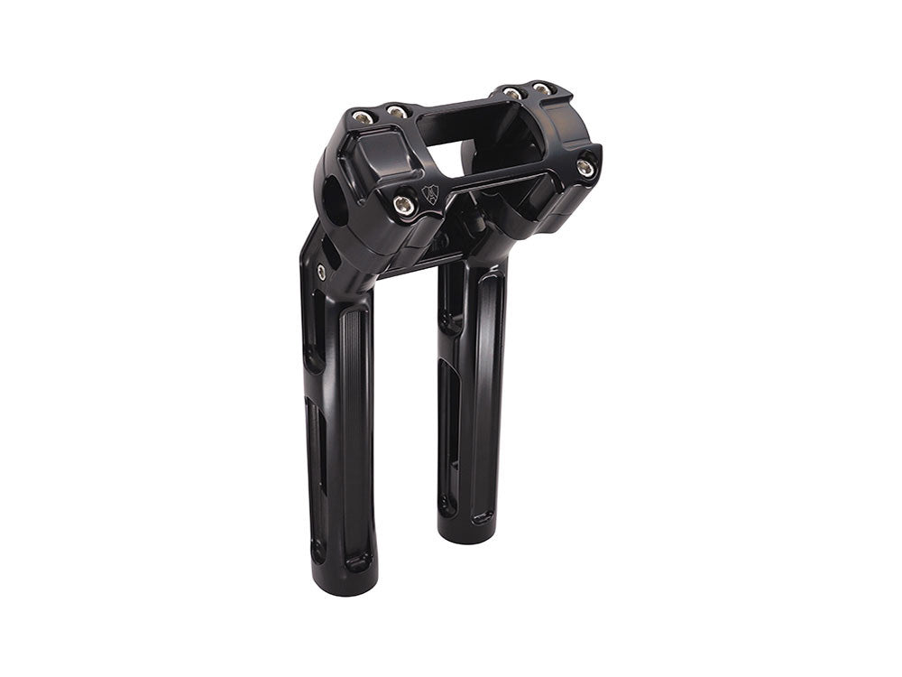10in. Method Kickback Risers – Black. Fits Softail Street Bob, Low Rider ST, Standard & Breakout 2018-2024
