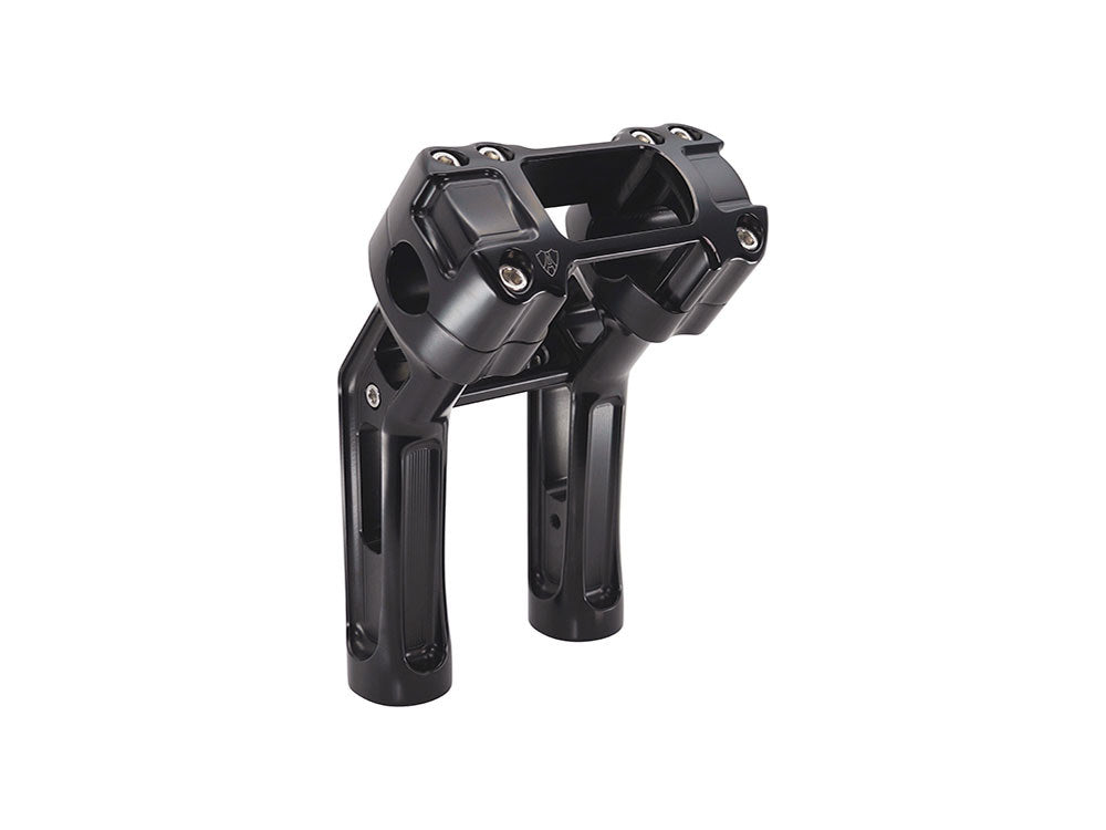 7in. Method Kickback Risers – Black. Fits Softail Street Bob, Low Rider ST, Standard & Breakout 2018-2024
