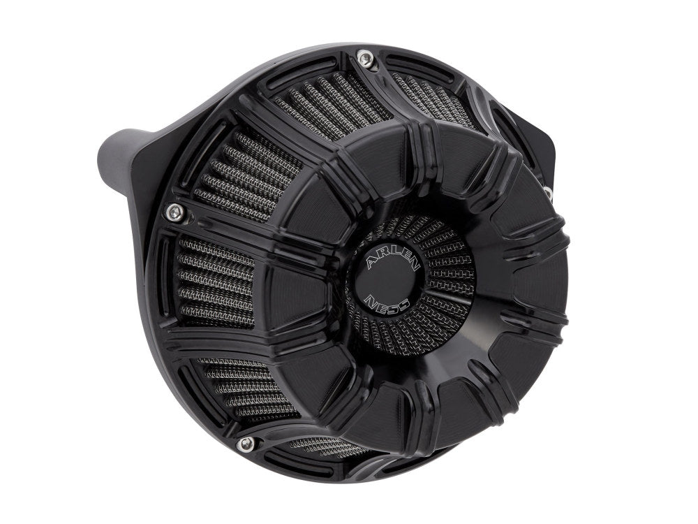 10-Gauge Air Cleaner Kit – Black. Fits Touring 2017-2024 & Softail 2018-2024