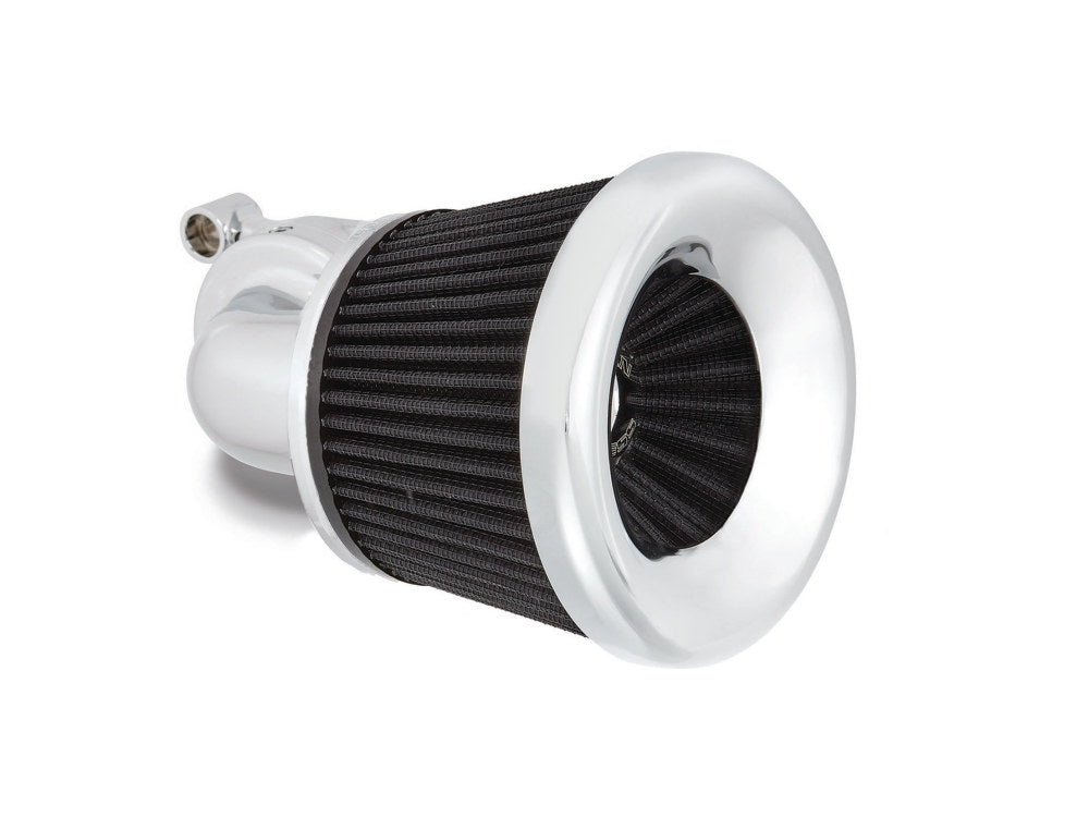 Velocity 90° Air Cleaner Kit – Chrome. Fits Touring 2017-2024 & Softail 2018-2024