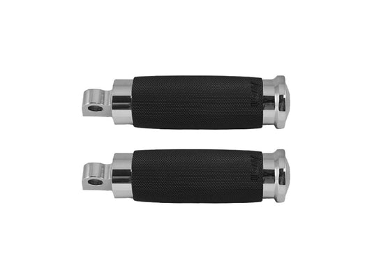 Custom Contour Footpegs – Chrome. Fits H-D.