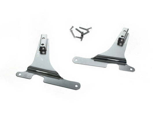 Sissy Bar Side Straps – Chrome. Fits Sportster 1994-2003