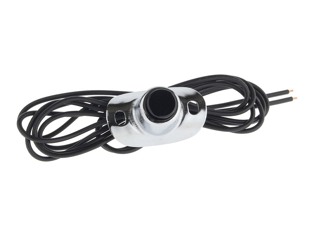 Early Style Horn or Starter Switch – Chrome. Fits any 1in. Handlebar.