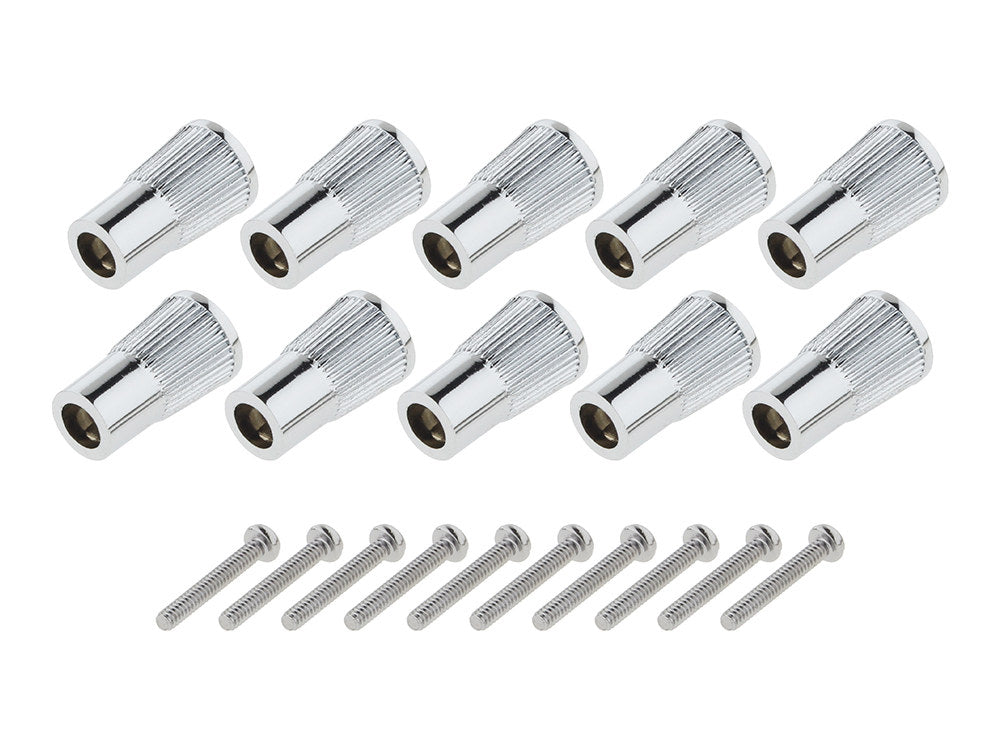 Speedometer Trip Knob – Chrome – Pack 10. Fits Big Twin 1968-1989.