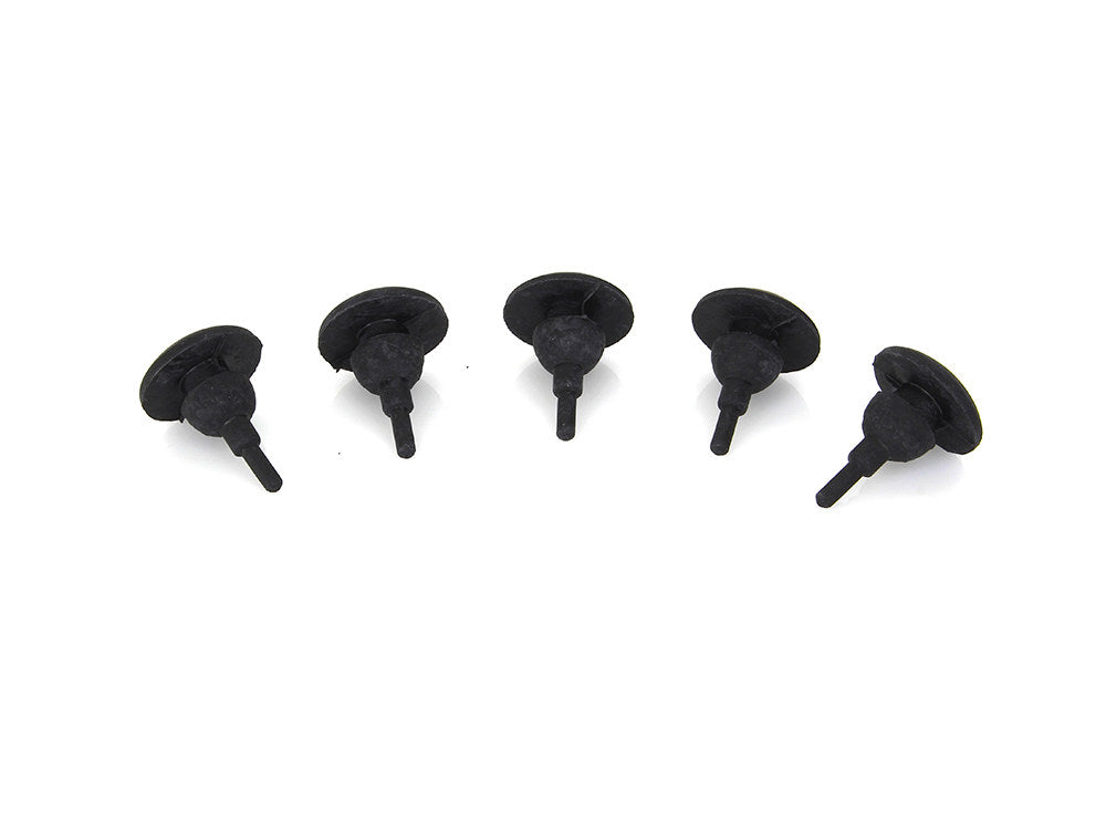 Jiffy Stand Bumper Rubber – Pack of 5. Fits Softail 1989-2006, Dyna Convertible 1994-2000, Dyna Super Glide Sport 1999-2005 & Sportster 1986-1988