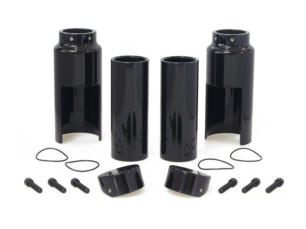 Six Piece Fork Cover Set – Black. Fits Breakout 2018up