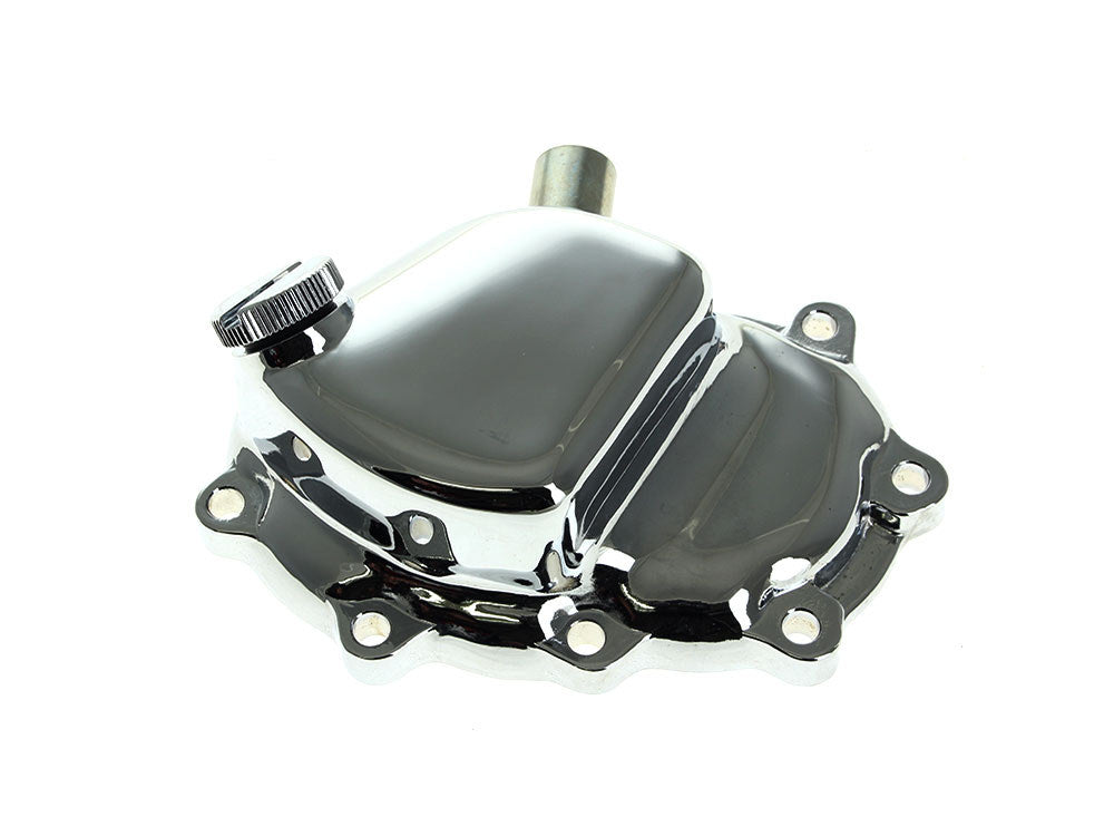 Transmission End Cover – Chrome. Fits 4Spd Big Twin 1936-1984