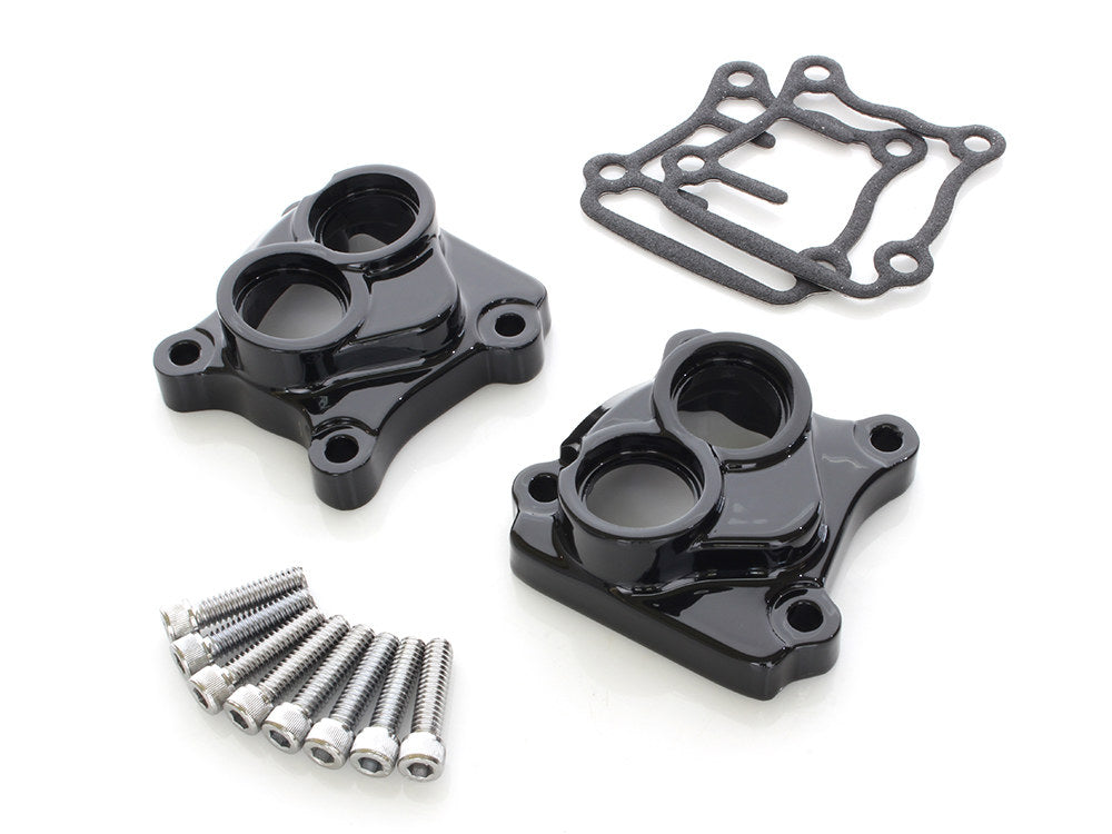 Tappet Covers – Gloss Black. Fits Twin Cam 1999-2017.