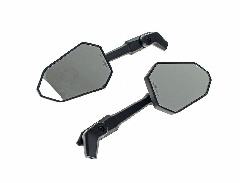 Extremity Mirrors with Adjustable Stem – Black