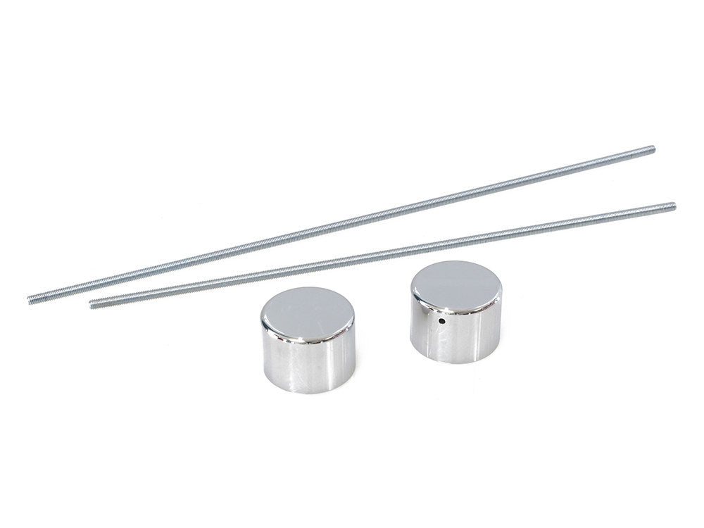 Rear Axle Covers – Chrome. Fits Softail 2018up
