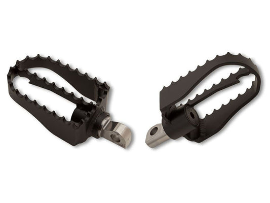 MX Style Footpegs – Black.