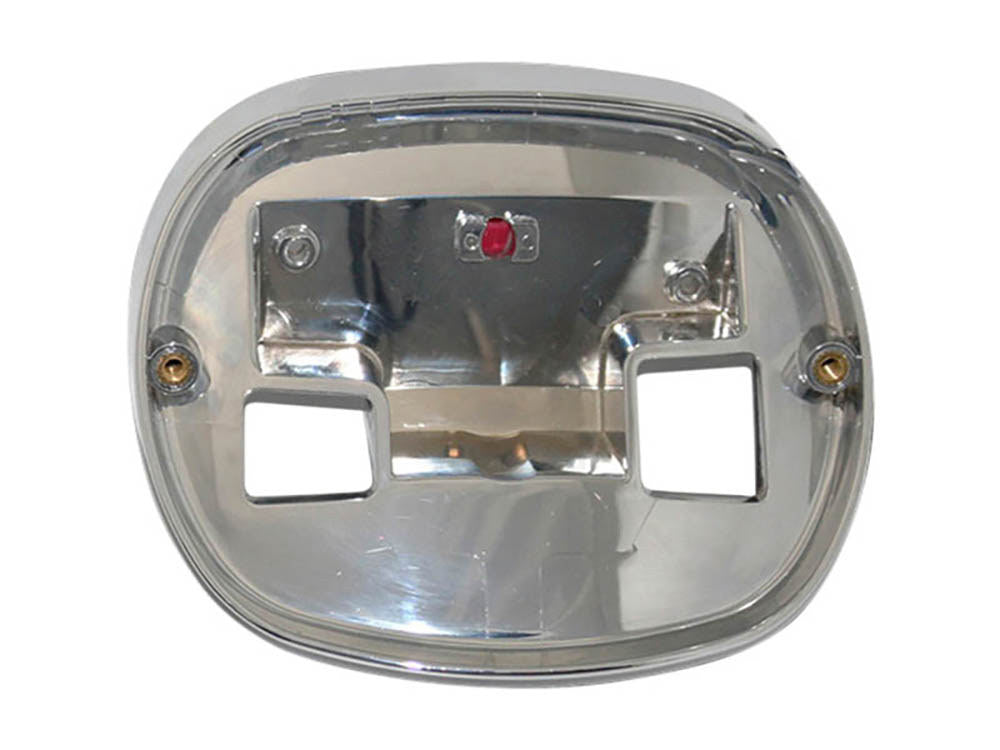 Taillight Base Plate for HD Taillight – Chrome. Fits Twin Cam 1999-2017 OEM Fenders
