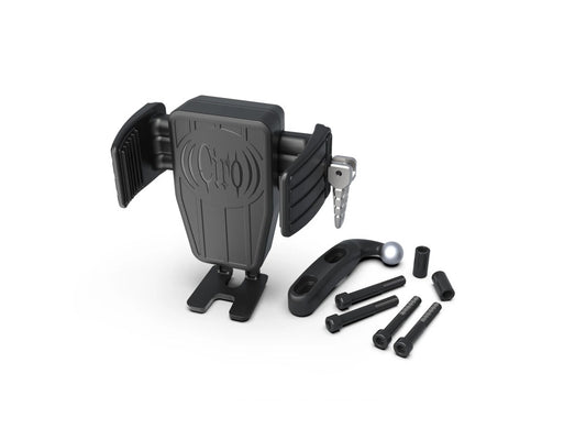 Cybercharger Wireless Smartphone Holder – Black Perch Mount