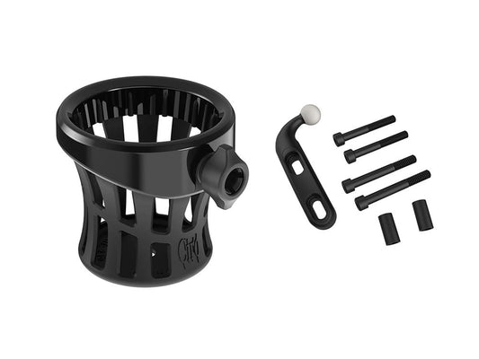 Drink Holder with Perch Mount – Black