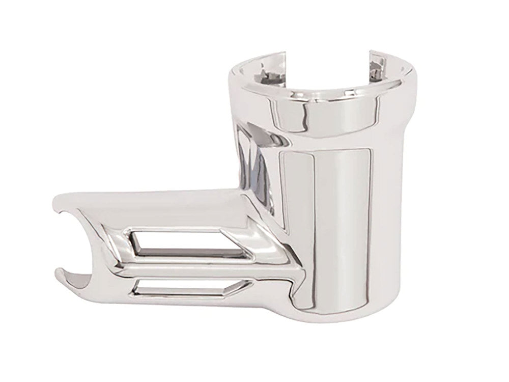 Fuel Line Fitting Cover – Chrome. Fits Fuel Injected Twin Cam 2001-2017 & Sportster 2007-2021