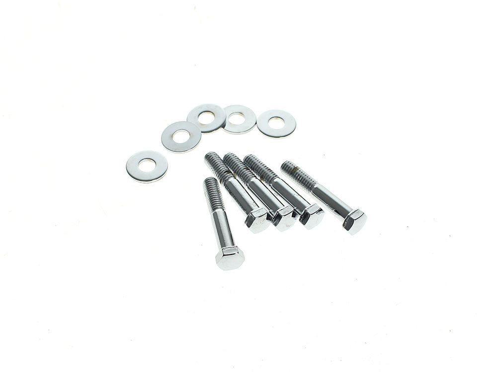 Rear Pulley or Sprocket Bolts – Chrome Hex Head. 7/16in.-14 x 2.50in.
