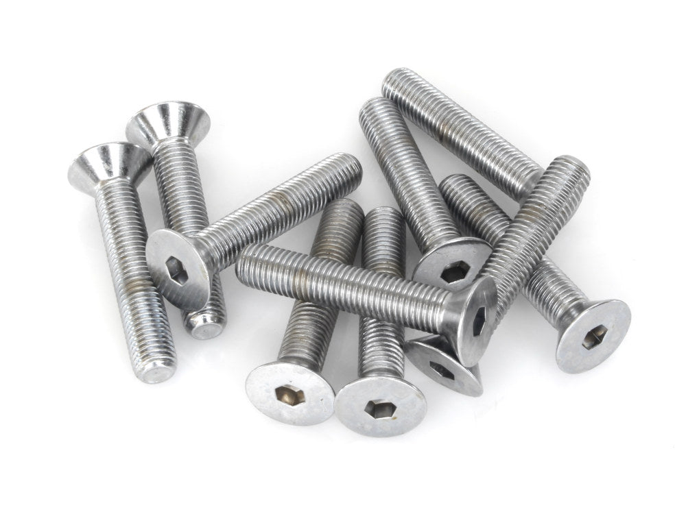5/16-24 x 1-3/4in. UNF Flat Head Allen Bolt – Chrome. Pack 10.