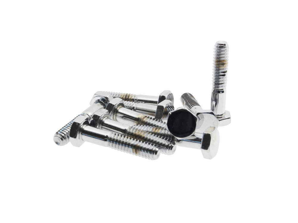 1/4-20 x 1-1/4in. UNC Hex Head Bolts – Chrome. Pack 10.