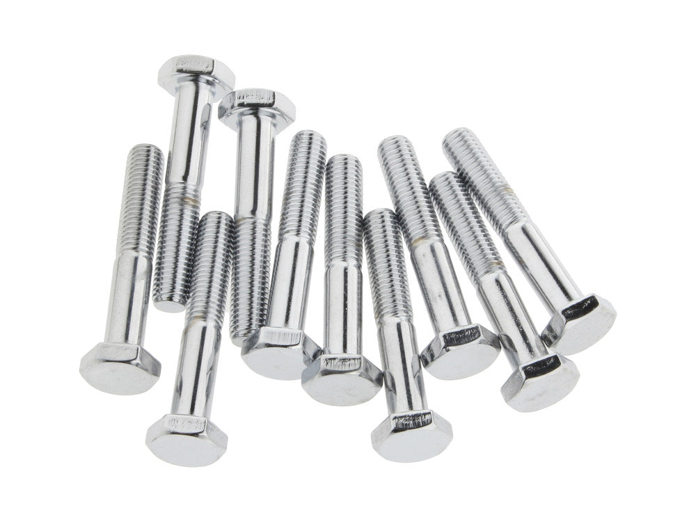 1/4-28 x 1-1/2in. UNF Hex Head Bolts – Chrome. Pack 10.