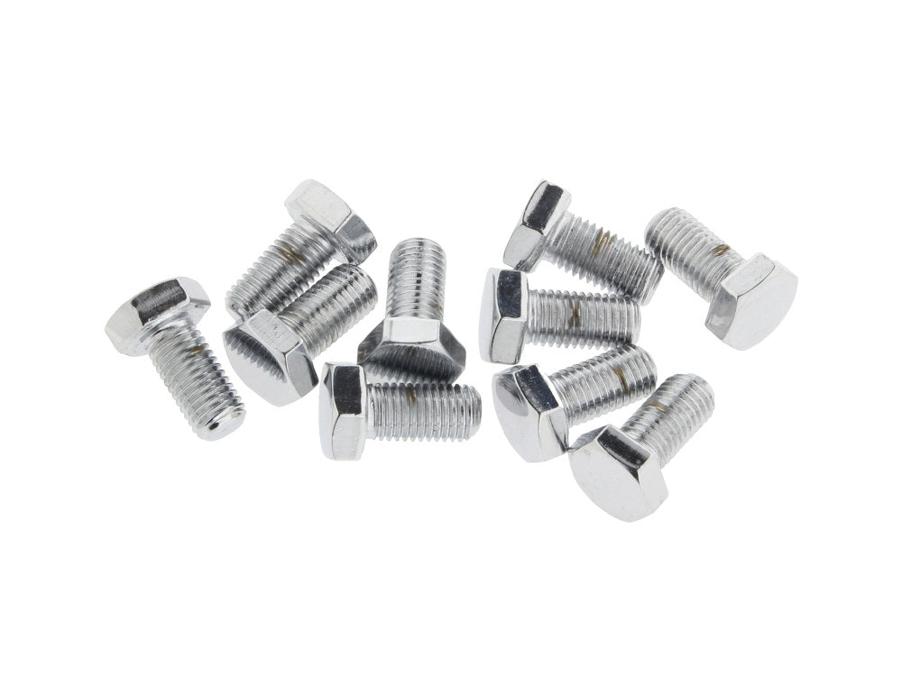 5/16-24 x 5/8in. UNF Hex Head Bolts – Chrome. Pack 10.