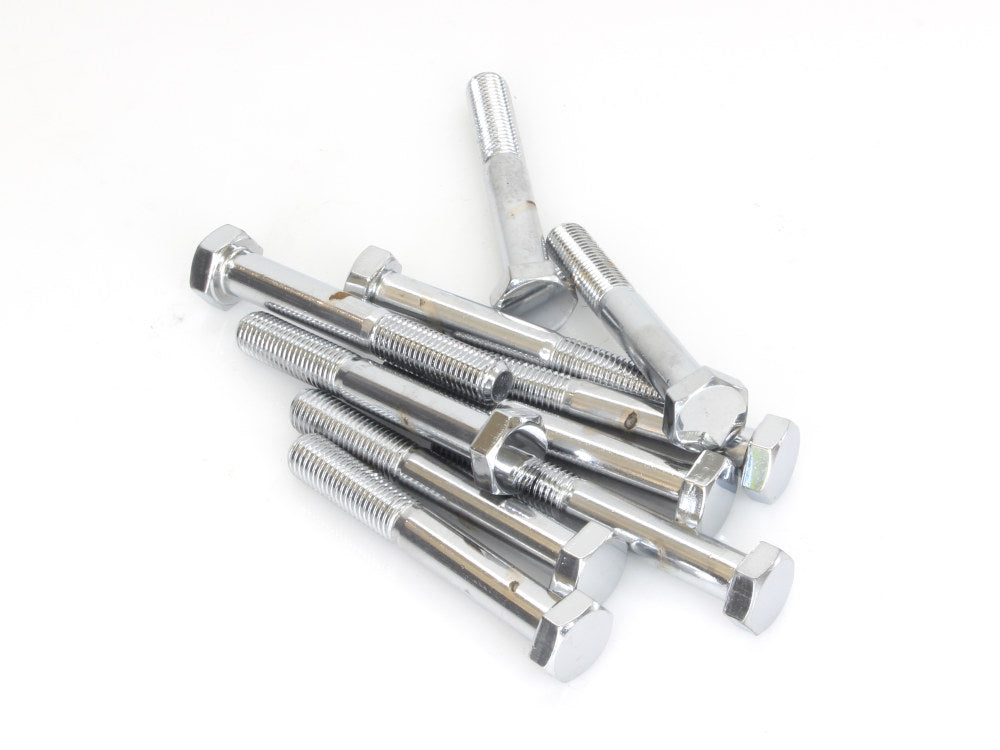 5/16-24 x 2-1/4in. UNF Hex Head Bolt – Chrome. Pack 10.