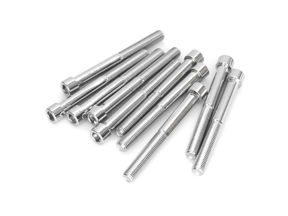 5/16-24 x 3in. UNF Polished Socket Head Allen Bolts – Chrome. Pack 10.