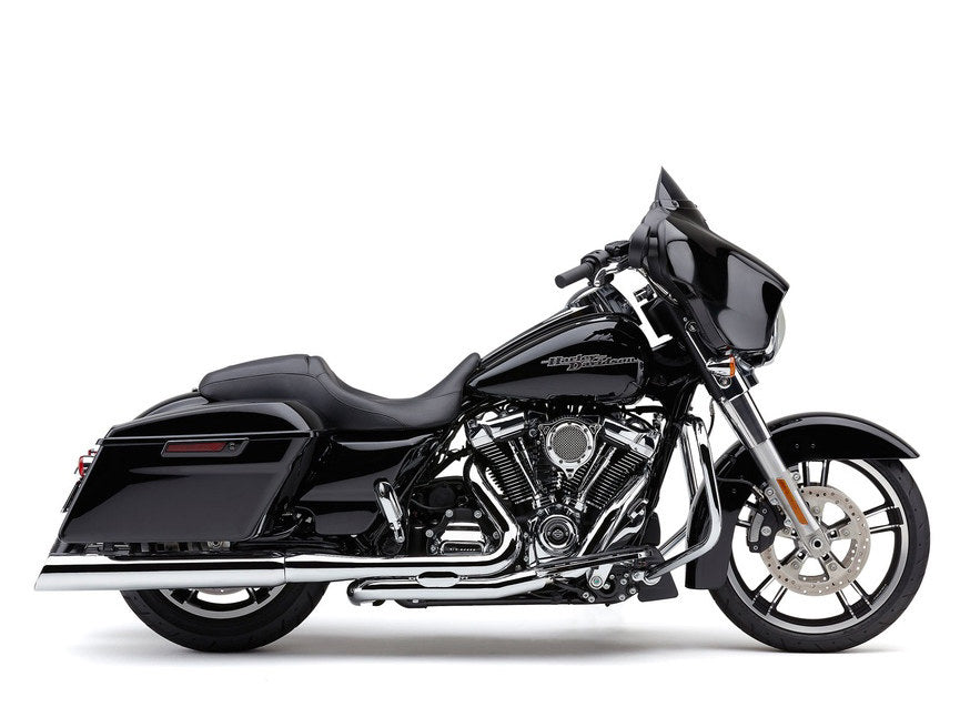4in. 909 Uppercut Slip-On Mufflers – Chrome with Stainless Steel Tips. Fits Touring 1995-2016 & Trike 2017-2020.