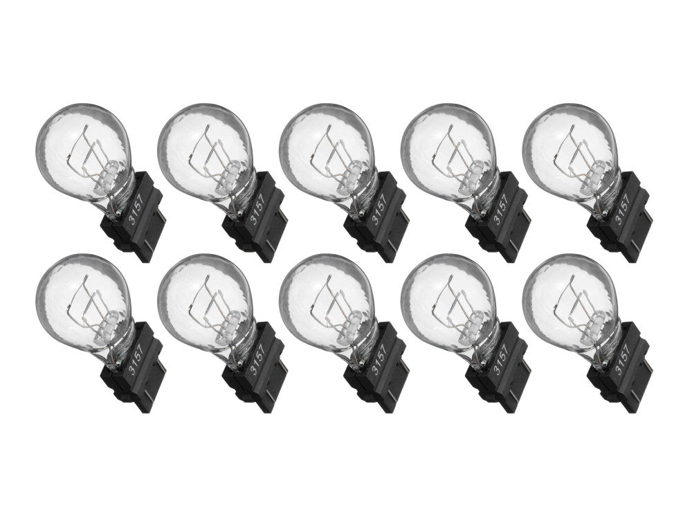 Wedge Base Stop & Taillight Bulb. Fits H-D Late 2003up – Pack 10