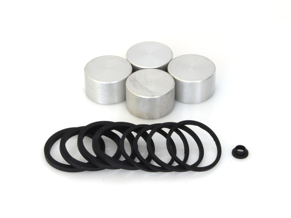 Front or Rear Caliper Rebuild Kit with Pistons & Seals – Brembo Caliper. Sold Per Caliper. Fits Touring 2008up & V-Rod 2006-2017