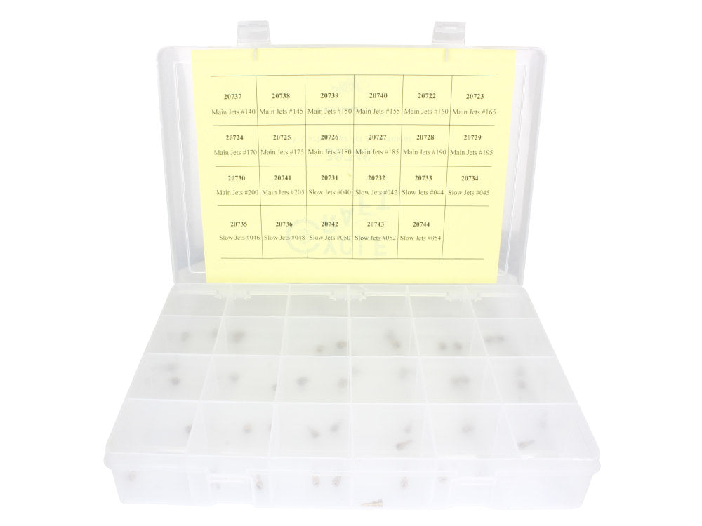 CV Main & Pilot Jet Kit – 23 Sizes.