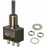 Momentary toggle switch bare