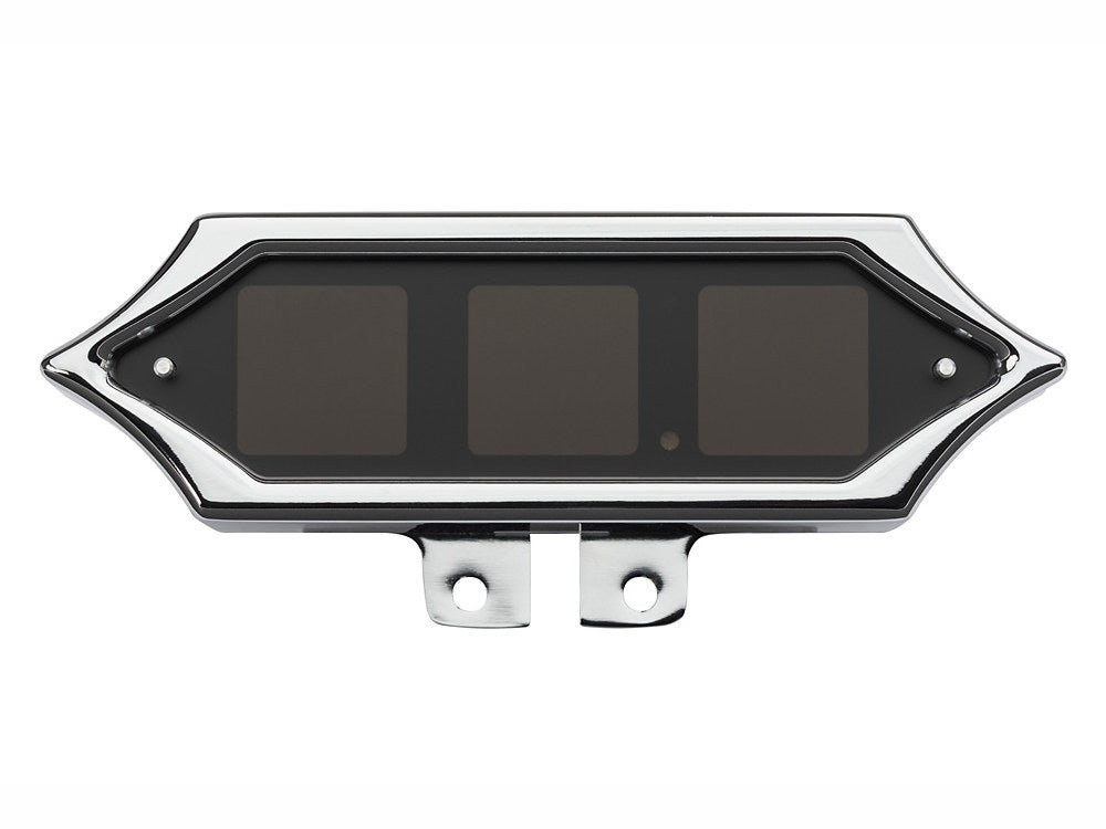 Handlebar Mounted Spike Speedometer/Tachometer – Chrome. Fits Big Twin and Sportster 1936-2003 and V-Rod 2002-2006.