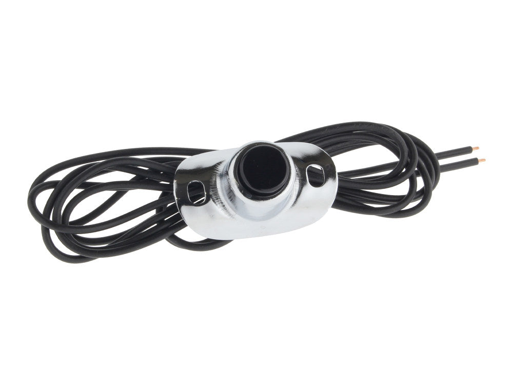 Early Style Horn or Starter Switch – Chrome. Fits any 1in. Handlebar.