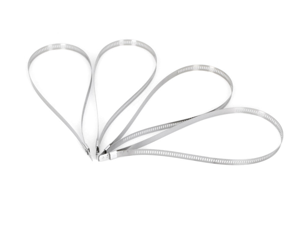1/4in. Wide x 14in. Long Stainless Low Profile Ladder Tie – Pack of 4