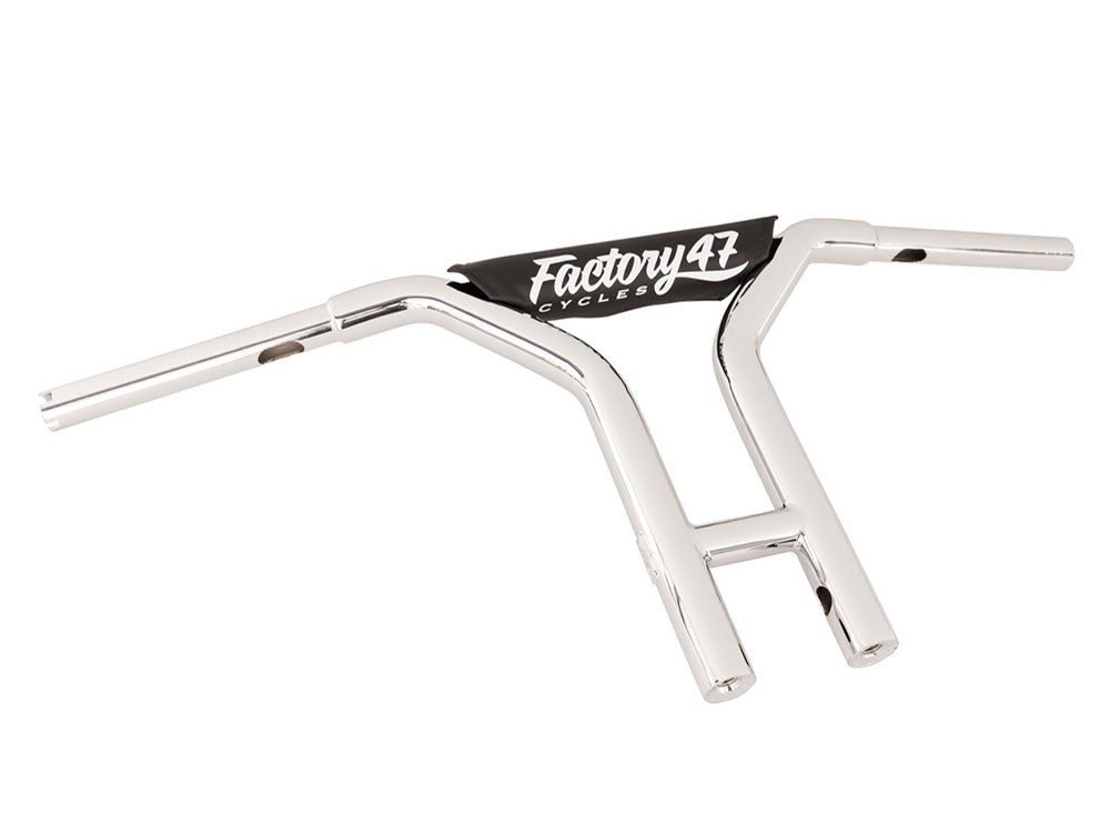 12in. x 1-1/4in. MX47 Straight T-Bar Handlebar – Chrome.