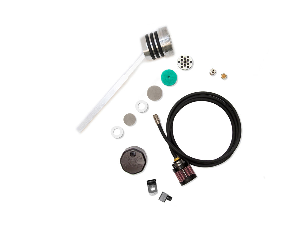 Vented Dipstick – Black. Fits Dyna 1999-2005.