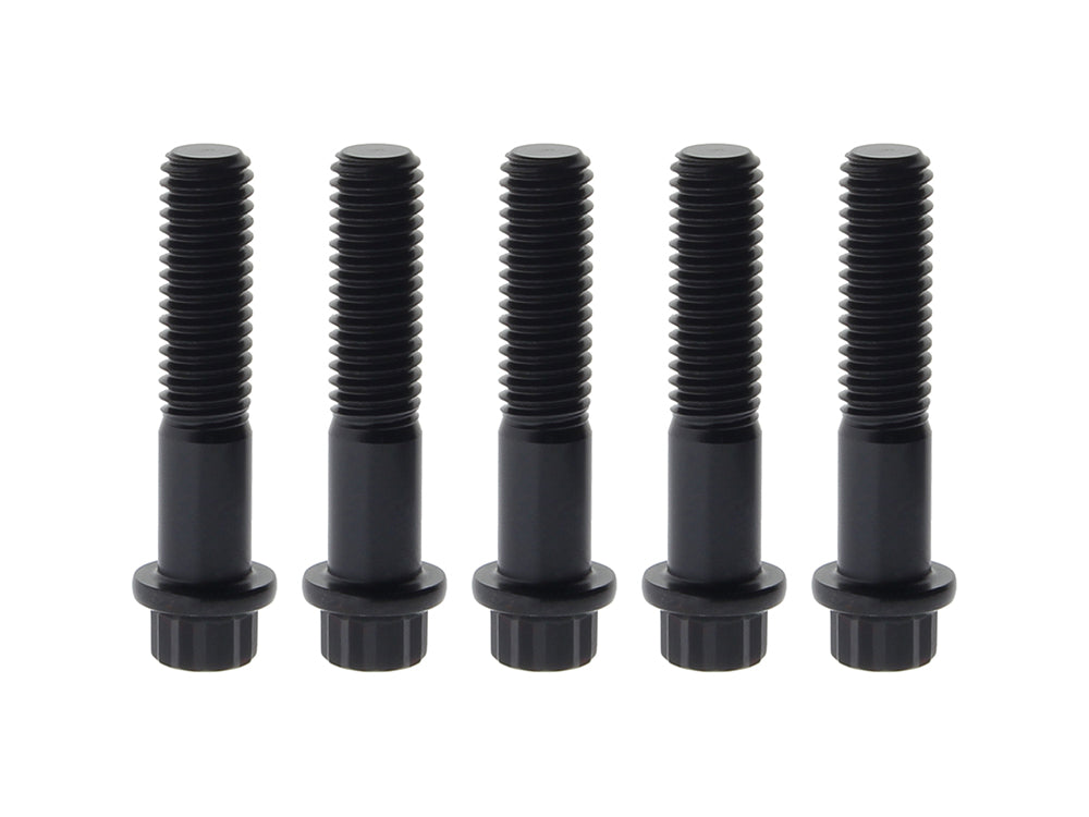 Rear Pulley Bolts – Black 12 Point ARP. 7/16in.-14 x 2.00in.