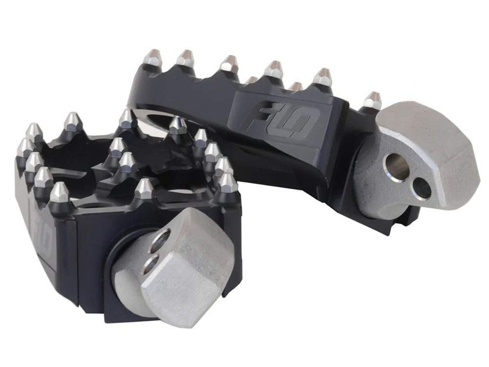 V2 MX Footpegs – Black. Fits Softail 2018up Rear Passenger