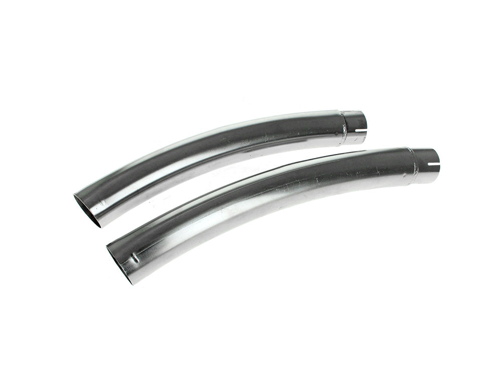 Quiet Mufflers for Sharp Curve Radius Exhaust with No Cross-Over Chamber. Fits Kawasaki Vulcan 900 2006up & Victory 2008-2017