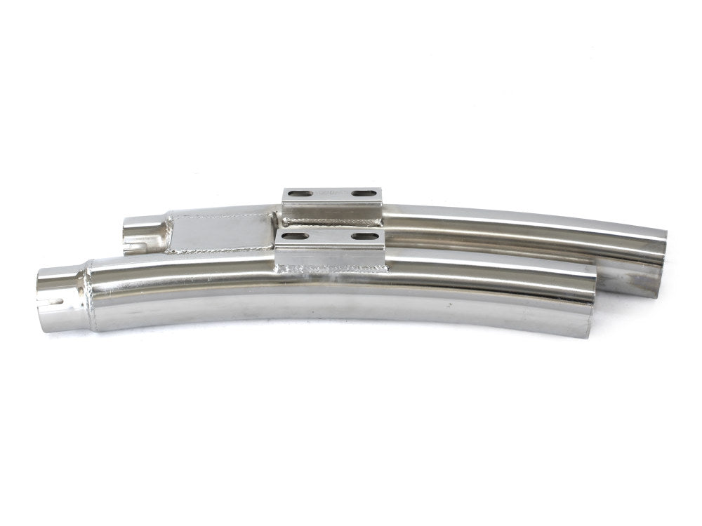 Quiet Mufflers for Sharp Curve Radius Exhaust with Cross-Over Chamber. Fits Touring 1995-2016 & Indian Crusier 2022up.