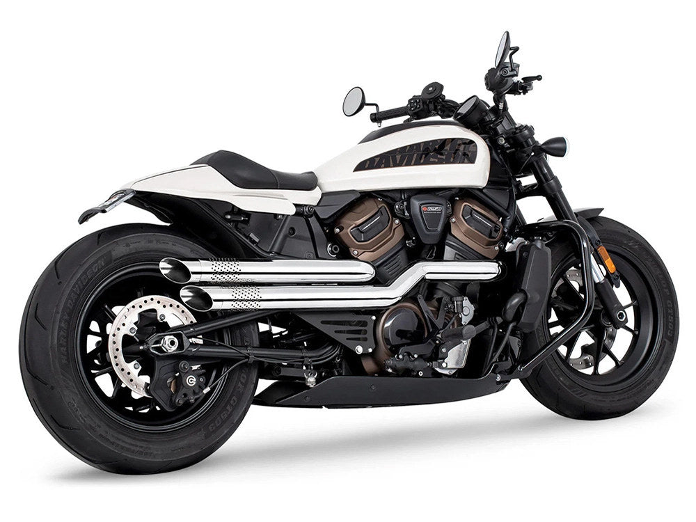 Amendment Exhaust – Chrome. Fits Sportster S 2021-2023