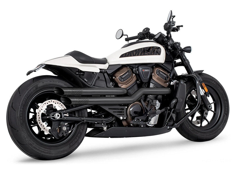 Amendment Exhaust – Black. Fits Sportster S 2021-2023